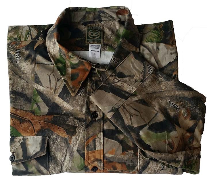 Long Sleeve Button Up Big and Tall NEXT GEN VISTA Camo Shirts