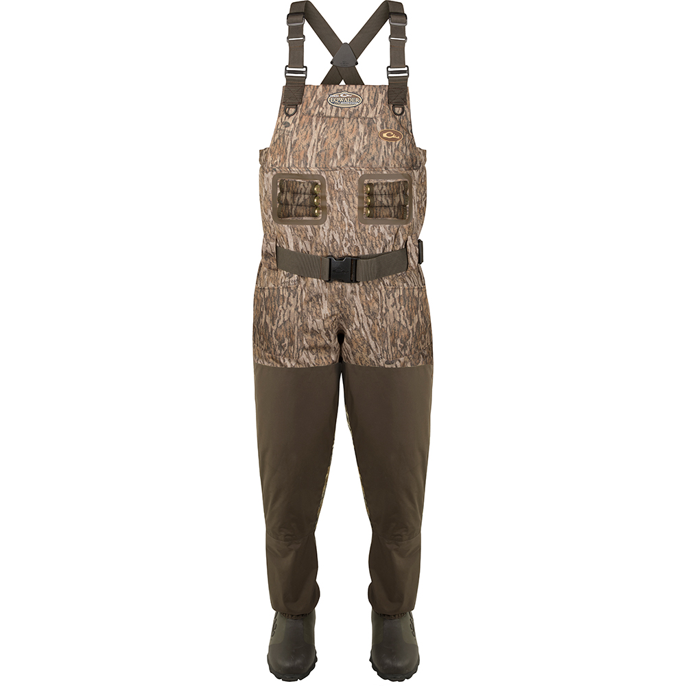 Drake Emperor Breathable Wader with Tear-Away Liner - Mossy Oak