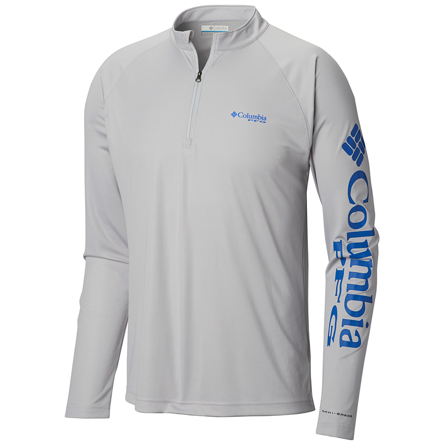 Columbia Sportswear PFG Terminal Tackle 1/4 Zip Long Sleeve Shirt