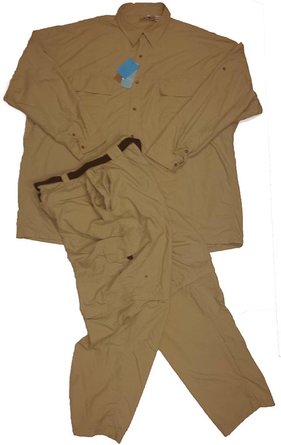 American Outback Lightweight Big Man Fishing Vented Shirts and Zip