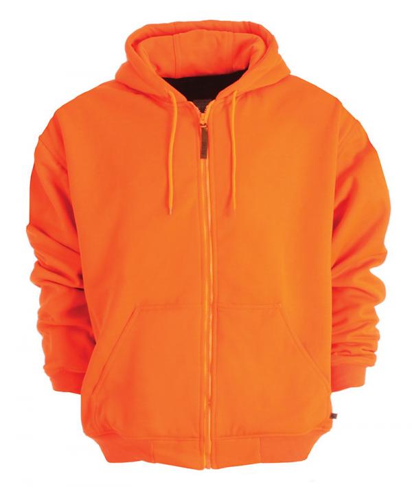 Berne Apparel Big and Tall Blaze Orange Original Hooded Sweatshirt