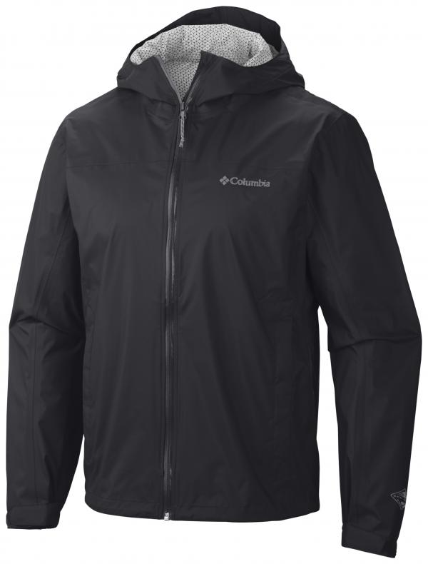 Columbia Sportswear Mens Waterproof EvaPOURation™ Rain Jacket