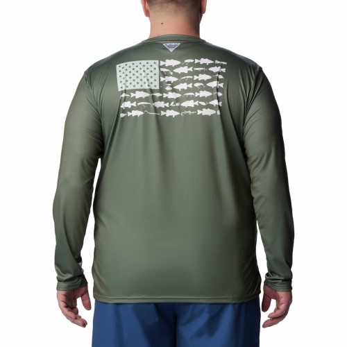 Men's Terminal Tackle PFG Fish Flag™ Long Sleeve Shirt