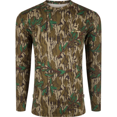 drake-ol-tom-performance-crew-camo-print-long-sleeve-shirt-mossy-oak-greenleaf-OT1505-012-turkey-hunt-apparel-big-tall-bigcamo