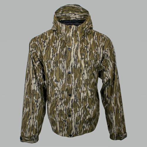 Spmor Men's Outdoor Sports Hooded Windproof Jacket Waterproof Rain Coat  Medium Army Green